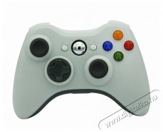 PRC vezeték nélküli Xbox 360/PC USB adapterrel fehér kontroller Iroda és számítástechnika - Játék konzol - Kontroller - 389530