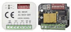 PRC R-IR 300-868 MHz Univerzális 2 csatornás vevőegység Háztartás / Otthon / Kültér - Biztonságtechnika - Kiegészítő - 478530
