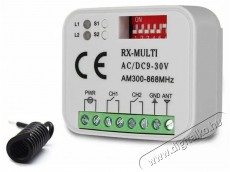 PRC R-IR 300-868 MHz Univerzális 2 csatornás vevőegység Háztartás / Otthon / Kültér - Biztonságtechnika - Kiegészítő - 478530