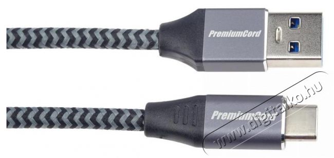 PremiumCord USB-C to USB 3.0 A (USB 3.2 generation 1, 3A, 5Gbit/s) 3m Tv kieg&eacute;sz&iacute;tők - K&aacute;bel / csatlakoz&oacute; - USB k&aacute;bel - 503391