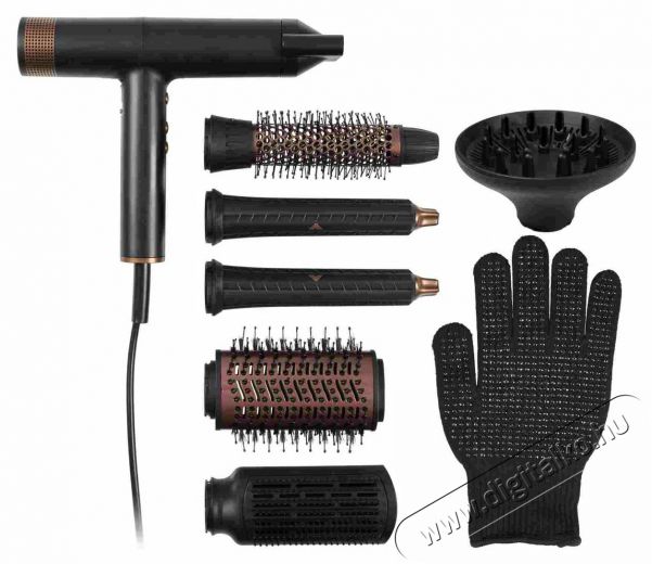 Princess 529205 7in1 Multifunkci&oacute;s hajform&aacute;z&oacute; Sz&eacute;ps&eacute;g&aacute;pol&aacute;s / Eg&eacute;szs&eacute;g - Haj&aacute;pol&aacute;s - T&ouml;bbfunkci&oacute;s hajform&aacute;z&oacute; - 525696