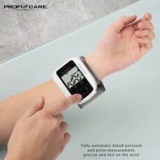 ProfiCare PC-BMG 3018 Vérnyomásmérő - fehér Szépségápolás / Egészség - Vérnyomásmérő - Csukló vérnyomásmérő - 364105