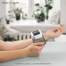 ProfiCare PC-BMG 3018 Vérnyomásmérő - fehér Szépségápolás / Egészség - Vérnyomásmérő - Csukló vérnyomásmérő - 364105