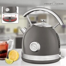 Proficook PC-WKS 1192 vízforraló - anthrazit Konyhai termékek - Vízforraló / teafőző - 363831