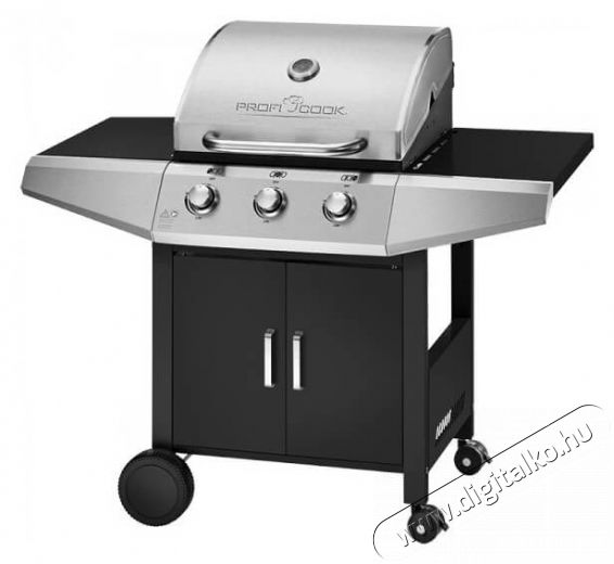 Proficook PC-GG 1057 gázgrill - fekete Háztartás / Otthon / Kültér - Kültér / kerti termék / grill - Kerti grill - 346168