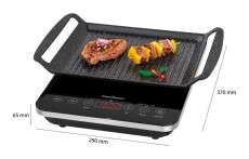 Proficook PC-ITG 1130 indukciós asztali grill Konyhai termékek - Konyhai kisgép (sütés / főzés / hűtés / ételkészítés) - Kontakt grill sütő / sütőlap - 360568