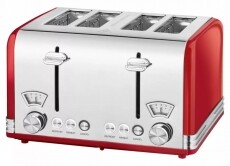 Proficook PC-TA 1194 kenyérpirító - piros Konyhai termékek - Konyhai kisgép (sütés / főzés / hűtés / ételkészítés) - Kenyérpirító - 364175
