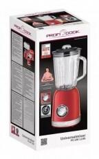 Proficook PC-UM 1195 turmixgép - piros Konyhai termékek - Konyhai kisgép (előkészítés / feldolgozás) - Turmixgép - 364177