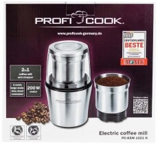 Proficook PC-KSW 1021 kávédaráló Konyhai termékek - Kávéfőző / kávéörlő / kiegészítő - Kávédaráló / őrlő - 348001