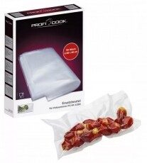 Proficook nagy 28x40cm Vákuum tasak - 50 db Konyhai termékek - Fóliahegesztő - Vákumfólia - 364172