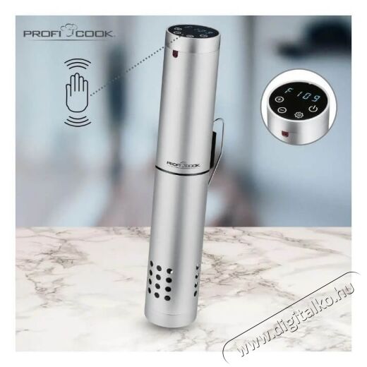 Proficook PC-SV 1159 Silber Sous vide keringetőkerék Konyhai termékek - Konyhai kisgép (sütés / főzés / hűtés / ételkészítés) - Sous Vide főző - 360581