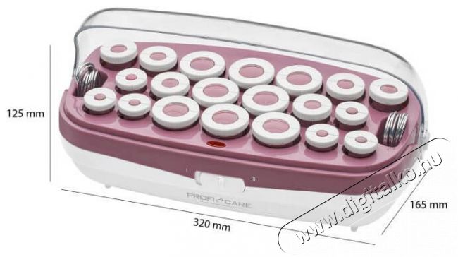 ProfiCare PC-LW 3028 Hajcsavaró készlet - fehér-bordeaux Szépségápolás / Egészség - Hajápolás - Hajcsavaró készlet - 360573
