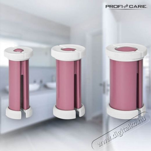 ProfiCare PC-LW 3028 Hajcsavaró készlet - fehér-bordeaux Szépségápolás / Egészség - Hajápolás - Hajcsavaró készlet - 360573