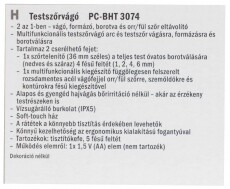 ProfiCare PC-BHT 3074 trimmer Szépségápolás / Egészség - Szőrtelenítő / borotva - Arc- és testszőrzet vágó, formázó - 361517