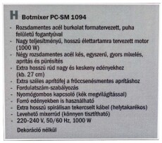Proficook PC-SM 1094 botmixer Konyhai termékek - Konyhai kisgép (előkészítés / feldolgozás) - Botmixer - 346151