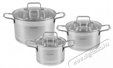 Proficook PC-KTS 1223 inox edénykészlet 6db Konyhai termékek - Edény - Edény készlet - 374772