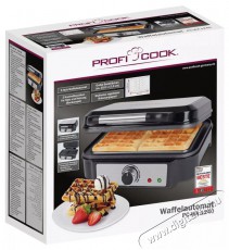 Proficook PC-WA 1240 inox gofrisütő Konyhai termékek - Konyhai kisgép (sütés / főzés / hűtés / ételkészítés) - Melegszendvics / gofri sütő - 410272