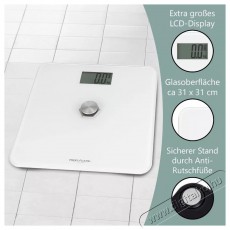 ProfiCare PC-PW 3112 fehér személymérleg Szépségápolás / Egészség - Mérleg - Személy mérleg - 493451