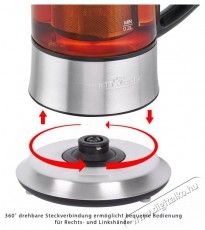 Proficook PC-TK 1165 inox vízforraló Konyhai termékek - Vízforraló / teafőző - 495584