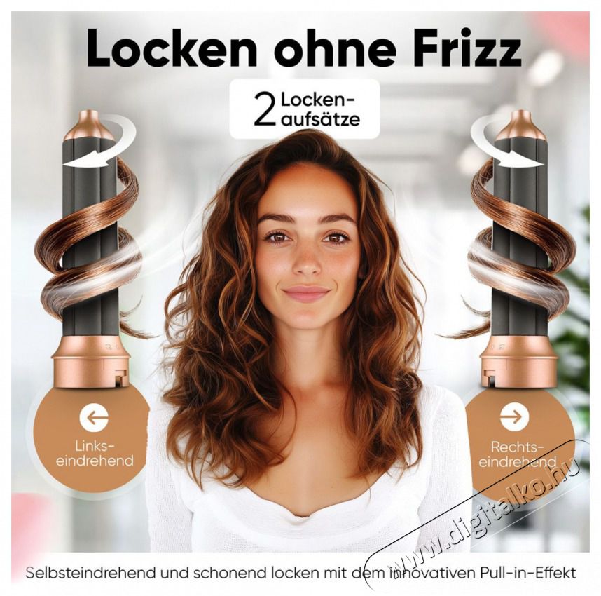 ProfiCare PC-HAS 3132 wei&szlig;-ros&eacute; 1000W hajform&aacute;z&oacute; Sz&eacute;ps&eacute;g&aacute;pol&aacute;s / Eg&eacute;szs&eacute;g - Haj&aacute;pol&aacute;s - Meleglevegős hajform&aacute;z&oacute; - 513296