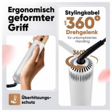 ProfiCare PC-HAS 3132 wei&szlig;-ros&eacute; 1000W hajform&aacute;z&oacute; Sz&eacute;ps&eacute;g&aacute;pol&aacute;s / Eg&eacute;szs&eacute;g - Haj&aacute;pol&aacute;s - Meleglevegős hajform&aacute;z&oacute; - 513296