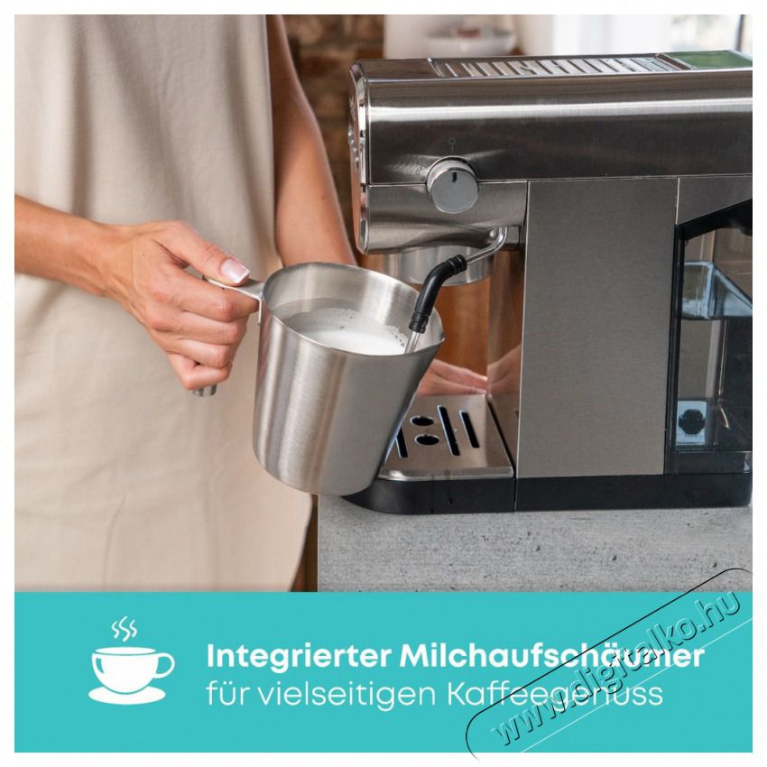 Proficook PC-ES/KA 1265 inox k&aacute;v&eacute;főző Konyhai term&eacute;kek - K&aacute;v&eacute;főző / k&aacute;v&eacute;&ouml;rlő / kieg&eacute;sz&iacute;tő - Pressz&oacute; k&aacute;v&eacute;főző - 513297