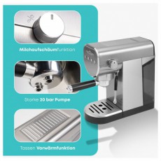 Proficook PC-ES/KA 1265 inox k&aacute;v&eacute;főző Konyhai term&eacute;kek - K&aacute;v&eacute;főző / k&aacute;v&eacute;&ouml;rlő / kieg&eacute;sz&iacute;tő - Pressz&oacute; k&aacute;v&eacute;főző - 513297