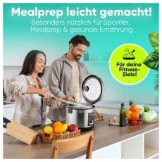 Proficook PC-RK 1285 rizsfőző rozsdamentes ac&eacute;l Konyhai term&eacute;kek - Konyhai kisg&eacute;p (s&uuml;t&eacute;s / főz&eacute;s / hűt&eacute;s / &eacute;telk&eacute;sz&iacute;t&eacute;s) - Rizsfőző - 531152