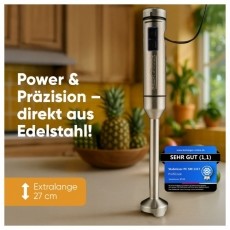 Proficook PC-SM 1317 botmixer rozsdamentes ac&eacute;l Konyhai term&eacute;kek - Konyhai kisg&eacute;p (elők&eacute;sz&iacute;t&eacute;s / feldolgoz&aacute;s) - Botmixer - 531151