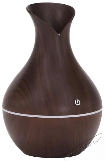 Pronett XJ4874 Ultrahangos párásító, 200 ml, sötétbarna Szépségápolás / Egészség - Légtisztító / párásító / párátlanító - Párásító - 525700