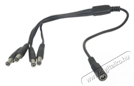 Provision-ISR PR-C14 1 bemenet DC /4 kimenet lengő vezetékes tápelosztó Háztartás / Otthon / Kültér - Világítás / elektromosság - Hálózati elosztó / hosszabbító / adapter - 436654