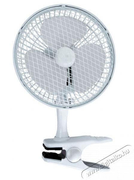 Punex PFT-1124 15 cm-es csíptethető ventilátor Háztartás / Otthon / Kültér - Ventilátor / Légkondicionáló - Mini ventilátor - 301914