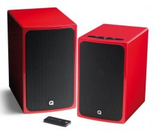 Q Acoustics Media BT3 hangsugárzó - fényes piros /pár Audio-Video / Hifi / Multimédia - Hangfal - Hangfalszett - Polc / állványos/ háttér hangsugárzó - 292316