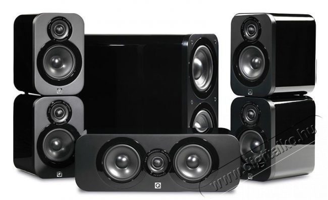 Q Acoustics 3000 5.1 hangfalszett - fekete Audio-Video / Hifi / Multimédia - Hangfal - Hangfalszett - Hangfalszett - 292272