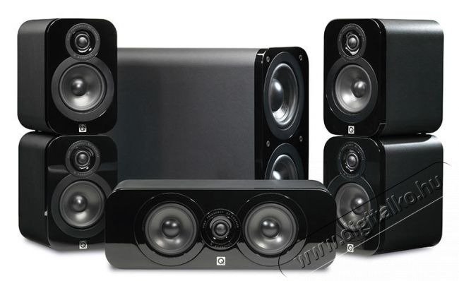 Q Acoustics QA 3000 5.1. hangfalszett - fekete Audio-Video / Hifi / Multimédia - Hangfal - Hangfalszett - Hangfalszett - 292297