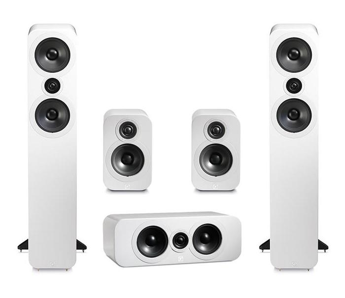 Q Acoustics QA3050i hangfalszett (QA3050i+3010i+3090C) + Ajándék 3070S mélynyomó - zongoralakk fehér Audio-Video / Hifi / Multimédia - Hangfal - Hangfalszett - Hangfalszett - 293974