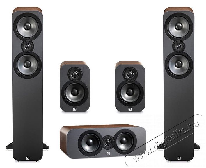 Q Acoustics QA3050i (QA3050i + 3010i + 3090C) hangfalszett - dió Audio-Video / Hifi / Multimédia - Hangfal - Hangfalszett - Hangfalszett - 296090