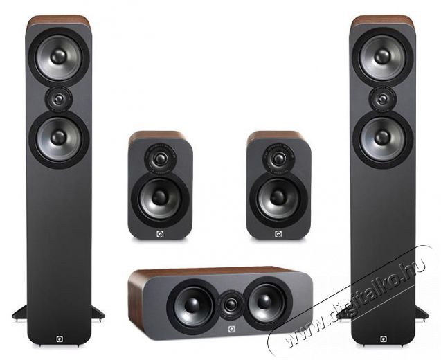 Q Acoustics QA3050i (QA3050i + 3010i + 3090C) hangfalszett - dió Audio-Video / Hifi / Multimédia - Hangfal - Hangfalszett - Hangfalszett - 296090