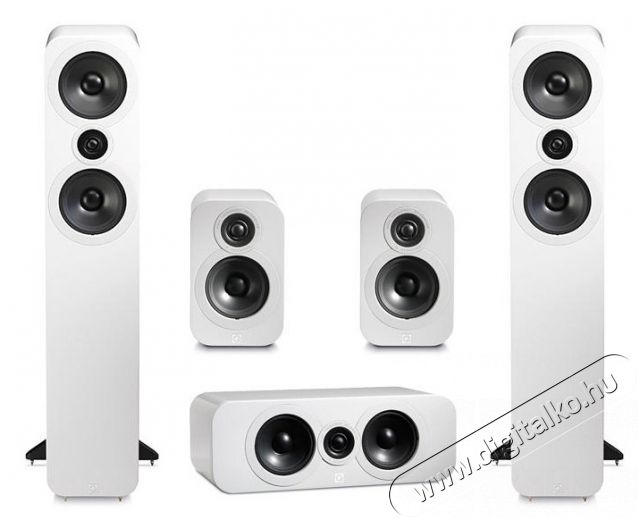 Q Acoustics QA3050i (QA3050i + 3010i + 3090C) hangfalszett - fehér Audio-Video / Hifi / Multimédia - Hangfal - Hangfalszett - Hangfalszett - 287809