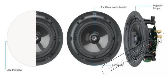Q Acoustics QI1130 beépíthető hangsugárzó /pár  Audio-Video / Hifi / Multimédia - Hangfal - Hangfalszett - Beépíthető hangsugárzó - 292319