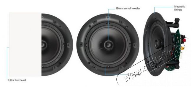 Q Acoustics QI1120 beépíthető hangsugárzó /pár  Audio-Video / Hifi / Multimédia - Hangfal - Hangfalszett - Beépíthető hangsugárzó - 292321