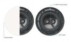 Q Acoustics QI1170 (Qi65CP ST) beépíthető hangsugárzó /pár - fehér Audio-Video / Hifi / Multimédia - Hangfal - Hangfalszett - Beépíthető hangsugárzó - 292270