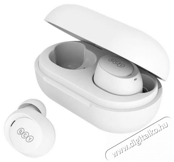 QCY T27 White Audio-Video / Hifi / Multimédia - Fül és Fejhallgatók - Fülhallgató - 510186