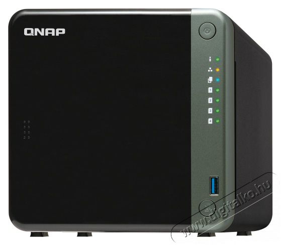 QNAP NAS 4 fi&oacute;kos TS-453D-8G Celeron 4x2.0 GHz, 8GB RAM, 2x2.5GbE, 2xUSB3.2, 3xUSB2.0 Iroda &eacute;s sz&aacute;m&iacute;t&aacute;stechnika - Egy&eacute;b sz&aacute;m&iacute;t&aacute;stechnikai term&eacute;k - 490412