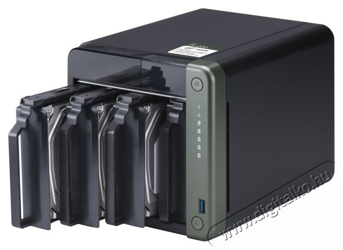 QNAP NAS 4 fi&oacute;kos TS-453D-8G Celeron 4x2.0 GHz, 8GB RAM, 2x2.5GbE, 2xUSB3.2, 3xUSB2.0 Iroda &eacute;s sz&aacute;m&iacute;t&aacute;stechnika - Egy&eacute;b sz&aacute;m&iacute;t&aacute;stechnikai term&eacute;k - 490412