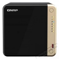 QNAP NAS QNAP TS-464-8G Iroda &eacute;s sz&aacute;m&iacute;t&aacute;stechnika - H&aacute;l&oacute;zat - H&aacute;l&oacute;zati kieg&eacute;sz&iacute;tő - 532680