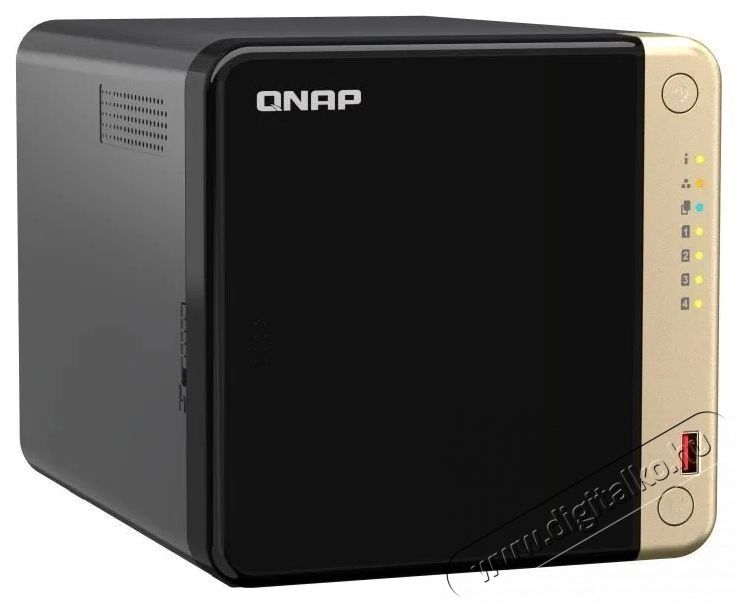 QNAP NAS QNAP TS-464-8G Iroda &eacute;s sz&aacute;m&iacute;t&aacute;stechnika - H&aacute;l&oacute;zat - H&aacute;l&oacute;zati kieg&eacute;sz&iacute;tő - 532680