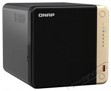 QNAP NAS QNAP TS-464-8G Iroda &eacute;s sz&aacute;m&iacute;t&aacute;stechnika - H&aacute;l&oacute;zat - H&aacute;l&oacute;zati kieg&eacute;sz&iacute;tő - 532680