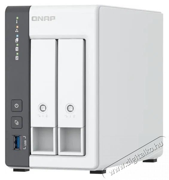 QNAP TS-216G NAS Iroda &eacute;s sz&aacute;m&iacute;t&aacute;stechnika - H&aacute;l&oacute;zat - H&aacute;l&oacute;zati kieg&eacute;sz&iacute;tő - 532679
