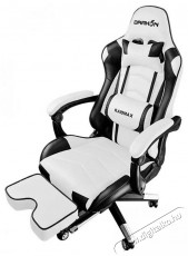 Raidmax Drakon DK709 fehér / fekete gamer szék Iroda és számítástechnika - Egyéb számítástechnikai termék - 396107
